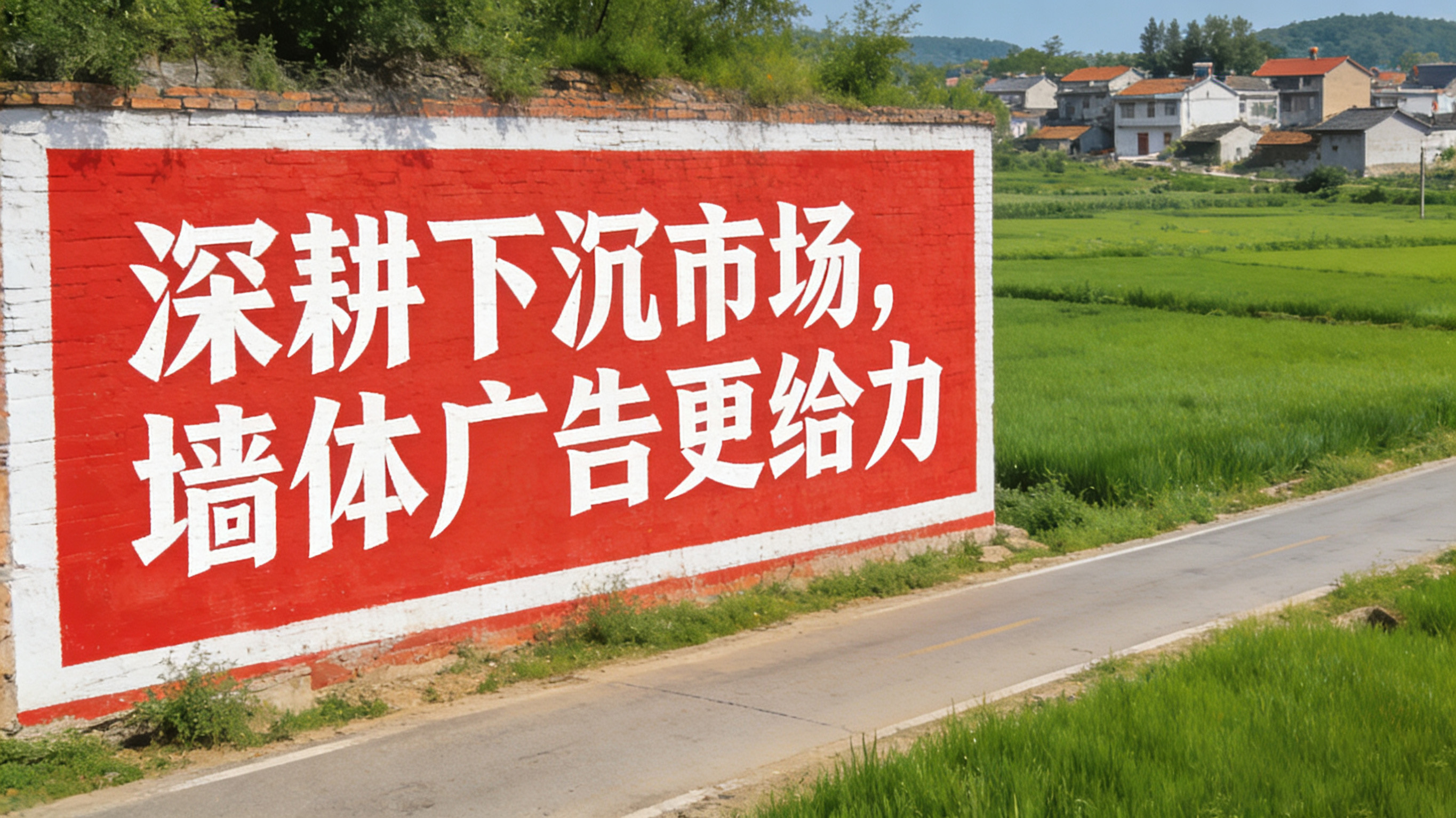 三四线市场怎么破局？墙体广告解锁长效曝光
